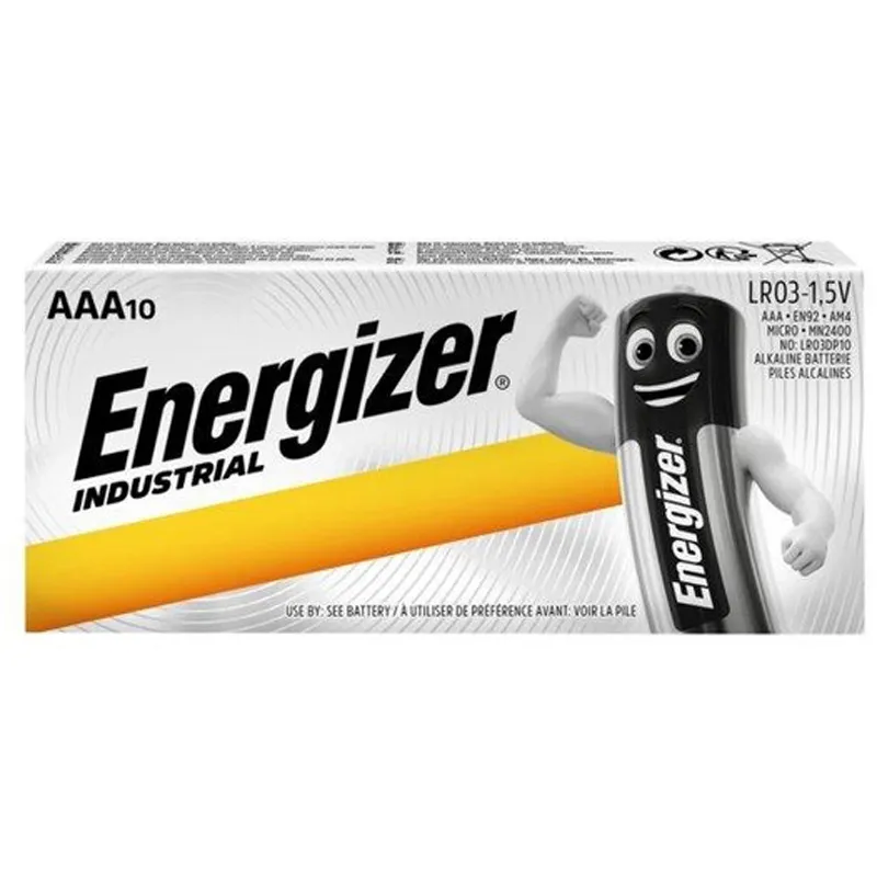 Батарейка Energizer Industrial AAA/LR03 10шт - зображення 1