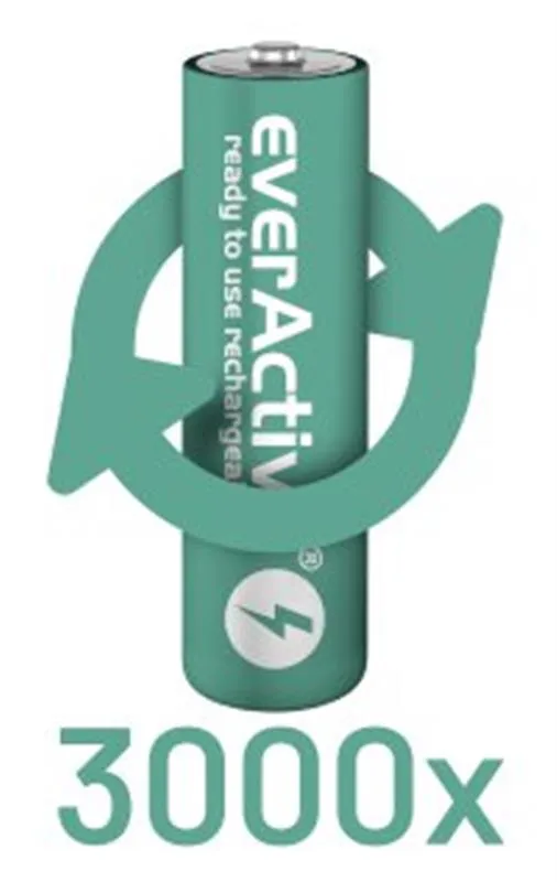 Акумулятор everActive AAA/HR03 Ni-MH 550mAh BL 4шт - мініатюра 2