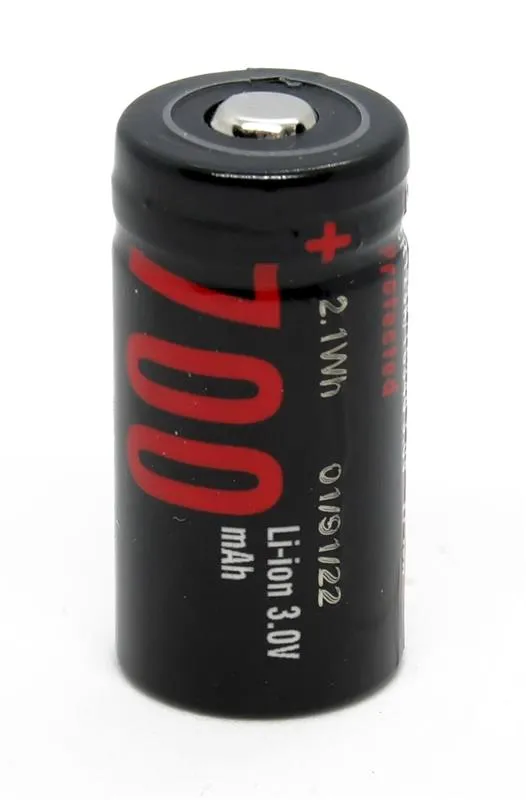 Акумулятор Soshine Protected CR123A/16340 3.0V 700mAh 1шт - зображення 1