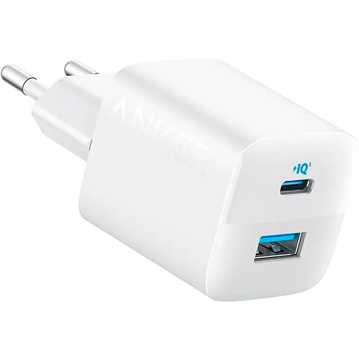 Мережевий зарядний пристрій Anker PowerPort 323 White (A2331G21) - зображення 1