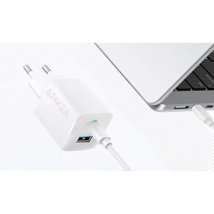 Мережевий зарядний пристрій Anker PowerPort 323 White (A2331G21) - мініатюра 2