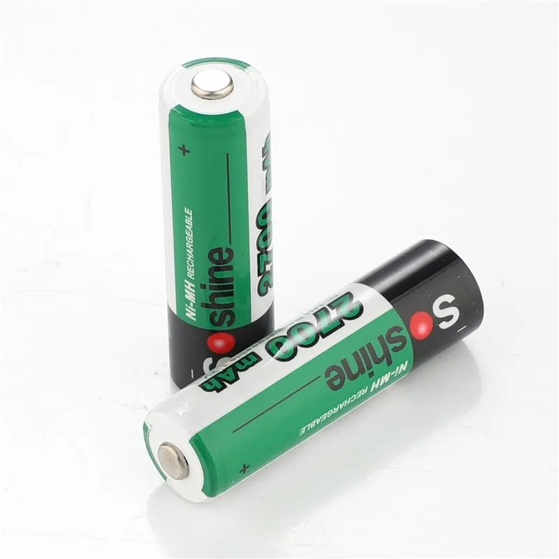 Акумулятори Soshine AA/HR06 NI-MH 2700 mAh 1шт - мініатюра 2