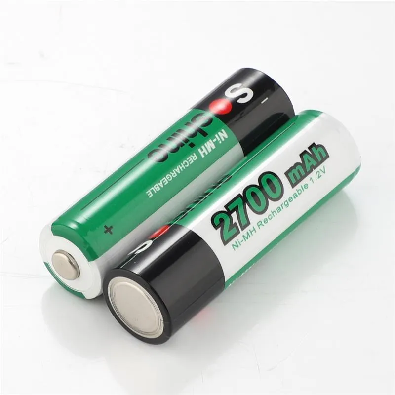 Акумулятори Soshine AA/HR06 NI-MH 2700 mAh 1шт - мініатюра 4