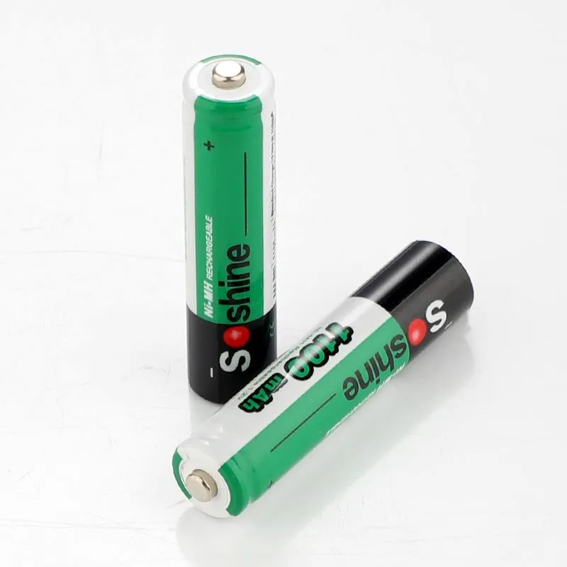 Акумулятори Soshine AAA/HR03 NI-MH 1100 mAh 1шт - мініатюра 2