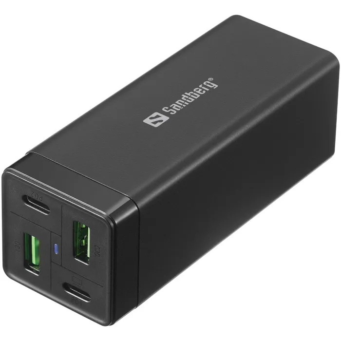 Сетевое зарядное устройство Sandberg 4-in-1 Charger 441-45 65W Black - зображення 1