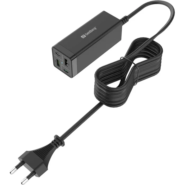 Сетевое зарядное устройство Sandberg 4-in-1 Charger 441-45 65W Black - мініатюра 4