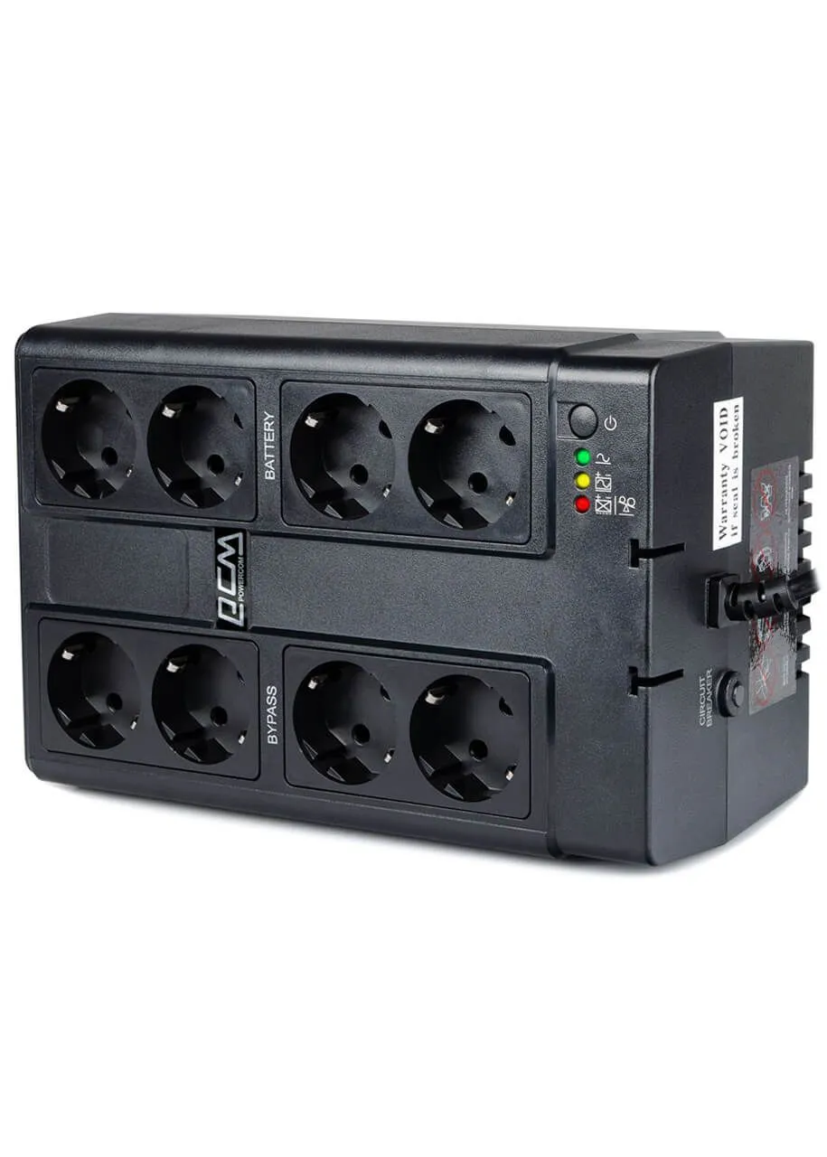 Джерело безперебійного живлення Powercom CUB-650N (10700298) - мініатюра 3