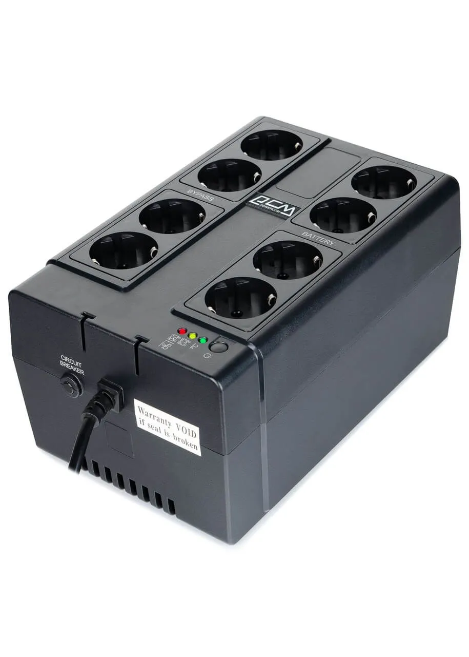 Джерело безперебійного живлення Powercom CUB-650N (10700298) - мініатюра 4