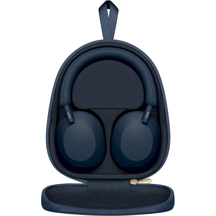 Гарнiтура Sony WH-1000XM5 Midnight Blue (WH1000XM5L.CE7) - мініатюра 4