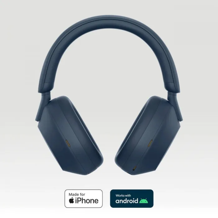 Гарнiтура Sony WH-1000XM5 Midnight Blue (WH1000XM5L.CE7) - мініатюра 6