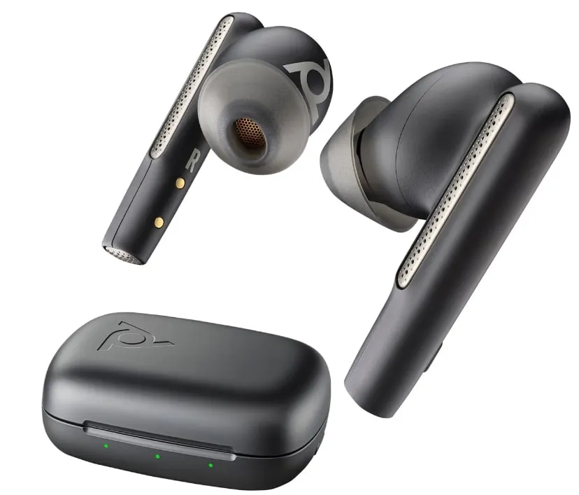 Bluetooth-гарнітура Poly Voyager Free 60 Earbuds + BT700A + BCHC Black (7Y8H3AA) - мініатюра 4