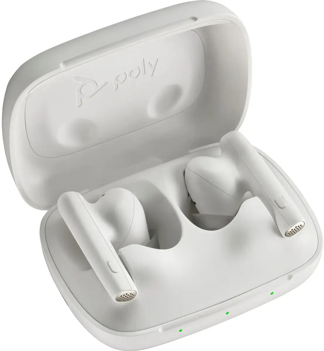 Bluetooth-гарнітура Poly Voyager Free 60 Earbuds + BT700A + BCHC White (7Y8L3AA) - мініатюра 3