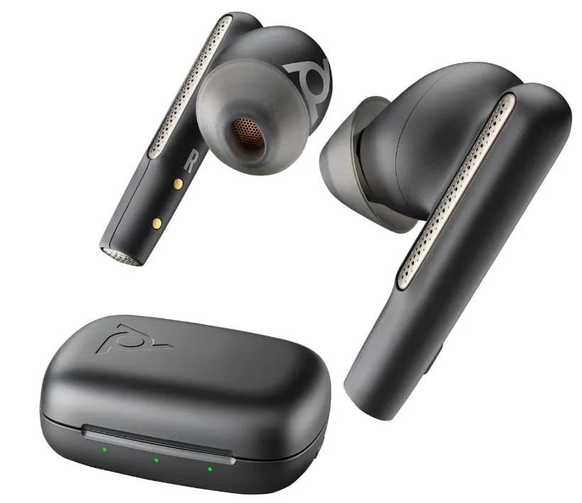 Bluetooth-гарнітура Poly Voyager Free 60 Earbuds + BT700C + BCHC Black (7Y8H4AA) - мініатюра 4