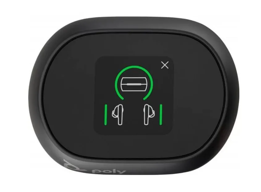 Bluetooth-гарнітура Poly Voyager Free 60+ Earbuds + BT700A + TSCHC Black (7Y8G3AA) - мініатюра 7