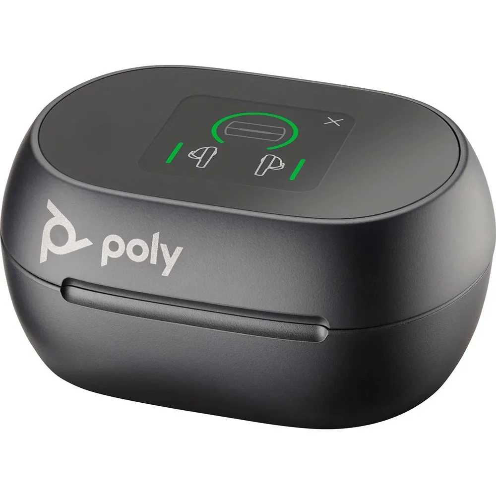 Bluetooth-гарнітура Poly Voyager Free 60+ Earbuds + BT700C + TSCHC Black (7Y8G4AA) - мініатюра 8