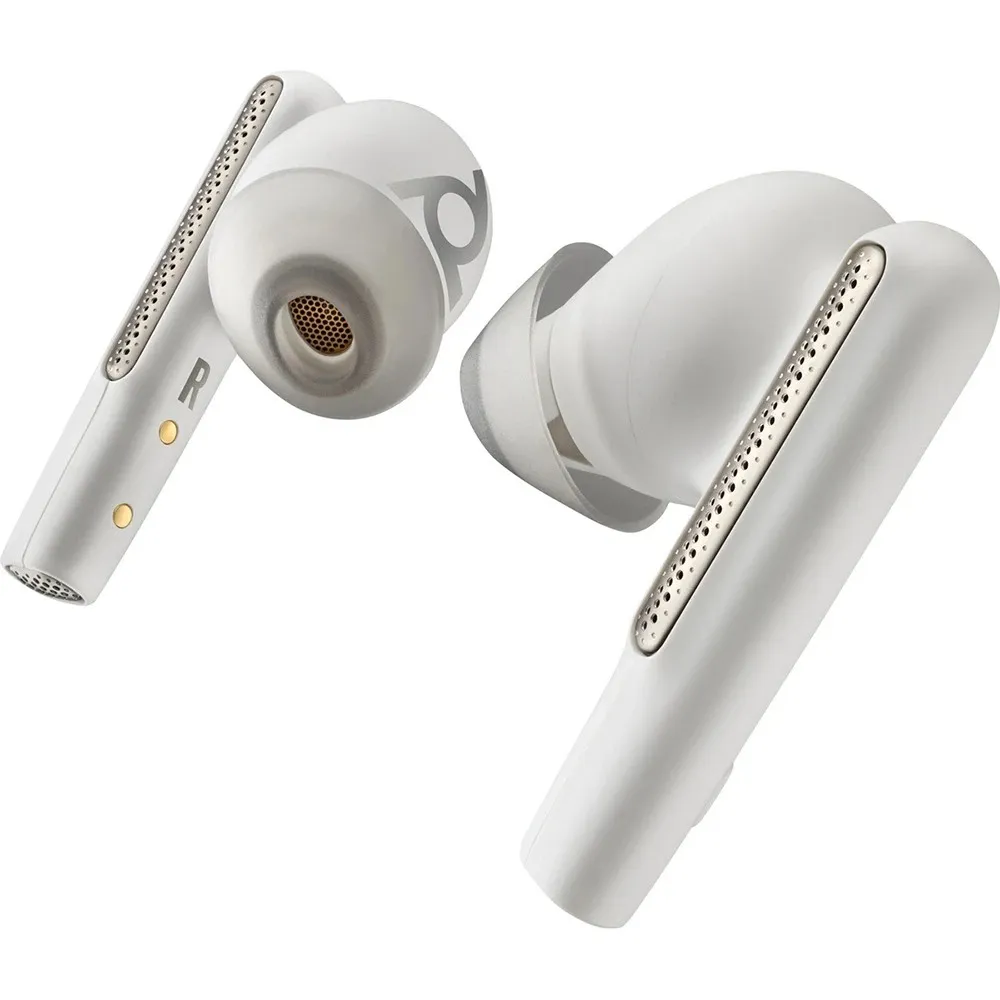 Bluetooth-гарнітура Poly Voyager Free 60+ Earbuds + BT700A + TSCHC White (7Y8G5AA) - мініатюра 3