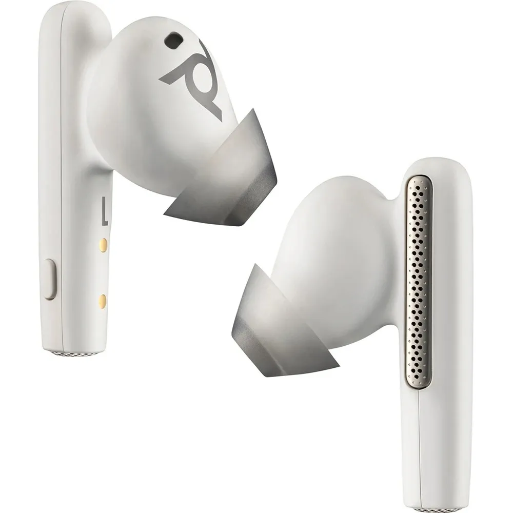 Bluetooth-гарнітура Poly Voyager Free 60+ Earbuds + BT700A + TSCHC White (7Y8G5AA) - мініатюра 6