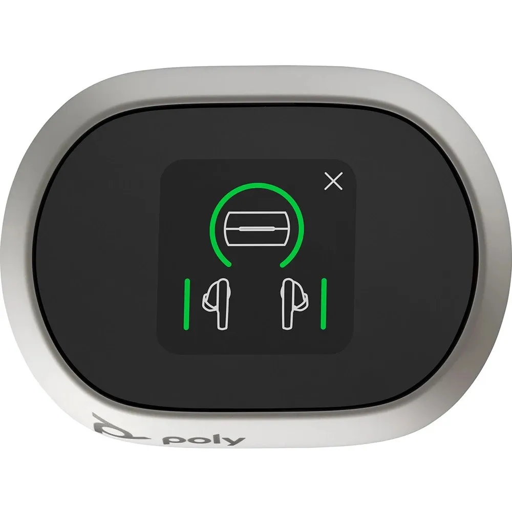 Bluetooth-гарнітура Poly Voyager Free 60+ Earbuds + BT700A + TSCHC White (7Y8G5AA) - мініатюра 7