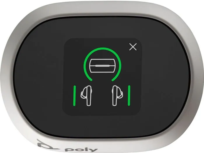 Bluetooth-гарнітура Poly Voyager Free 60+ Earbuds + BT700C + TSCHC White (7Y8G6AA) - мініатюра 5