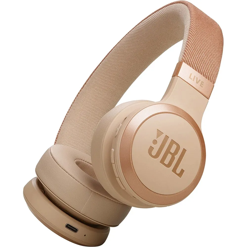 Bluetooth-гарнітура JBL Live 670NC Sandstone (JBLLIVE670NCSAT) - мініатюра 8