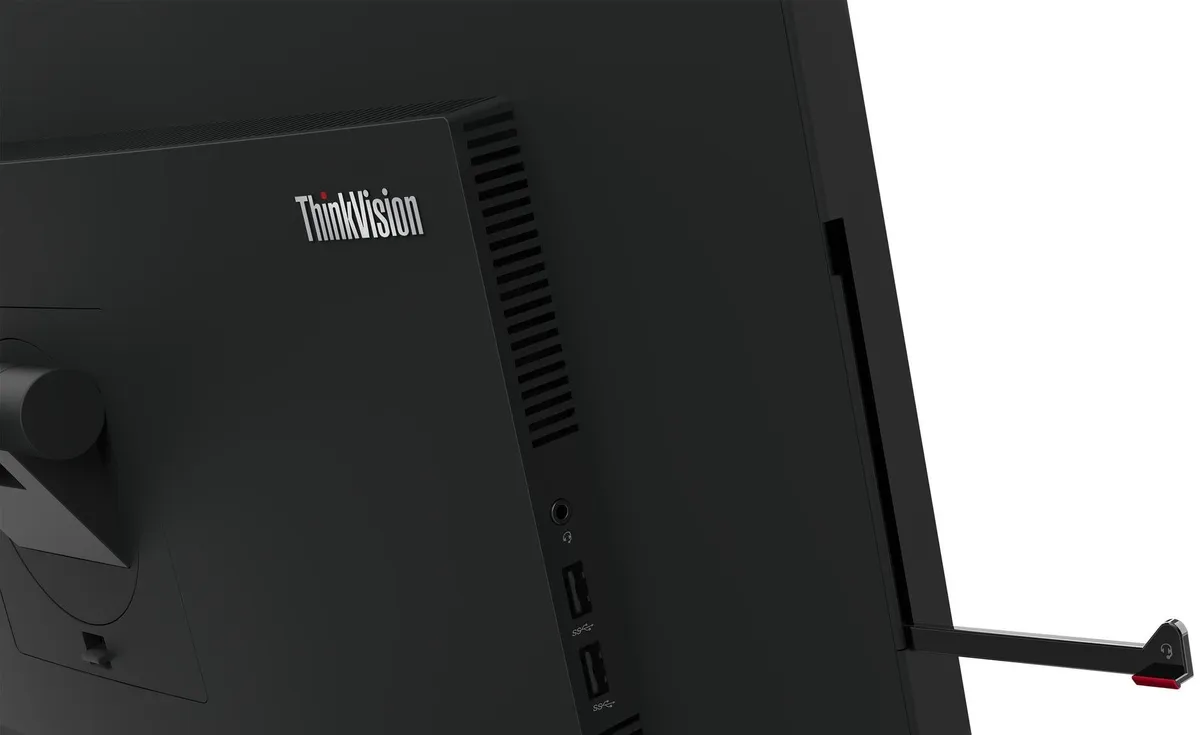 Монiтор Lenovo 23.8" T24mv-30 (63D7UAT3UA) IPS Black - мініатюра 7