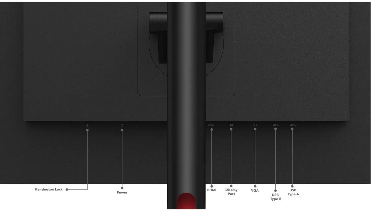 Монiтор Lenovo 27" T27i-30 (63A4MAT1UA) IPS Black - мініатюра 13