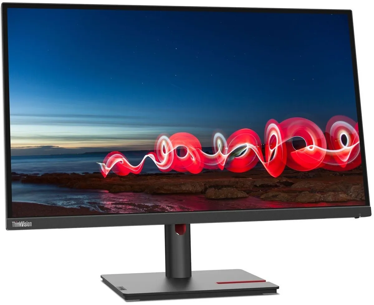 Монiтор Lenovo 27" T27i-30 (63A4MAT1UA) IPS Black - мініатюра 2