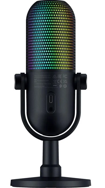 Мікрофон Razer Seiren V3 Chroma (RZ19-05060100-R3M1) - мініатюра 3