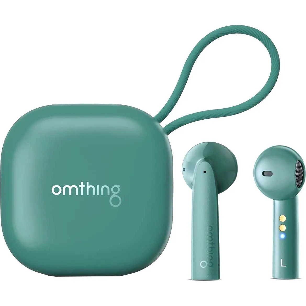 Bluetooth-гарнітура Omthing Airfree Pods TWS EO005 Green - зображення 1