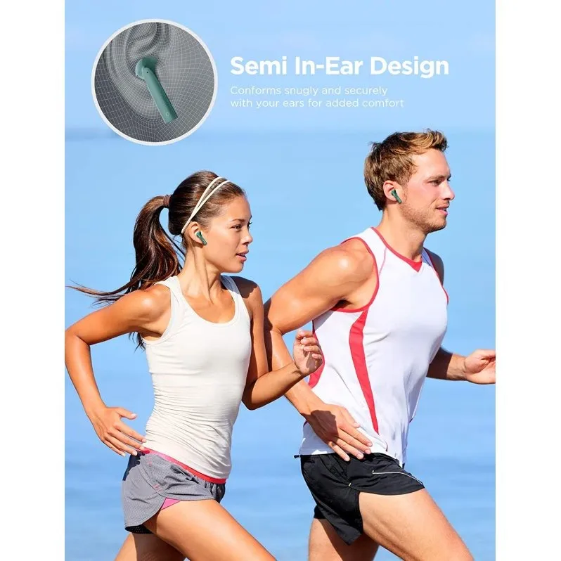 Bluetooth-гарнітура Omthing Airfree Pods TWS EO005 Green - мініатюра 8