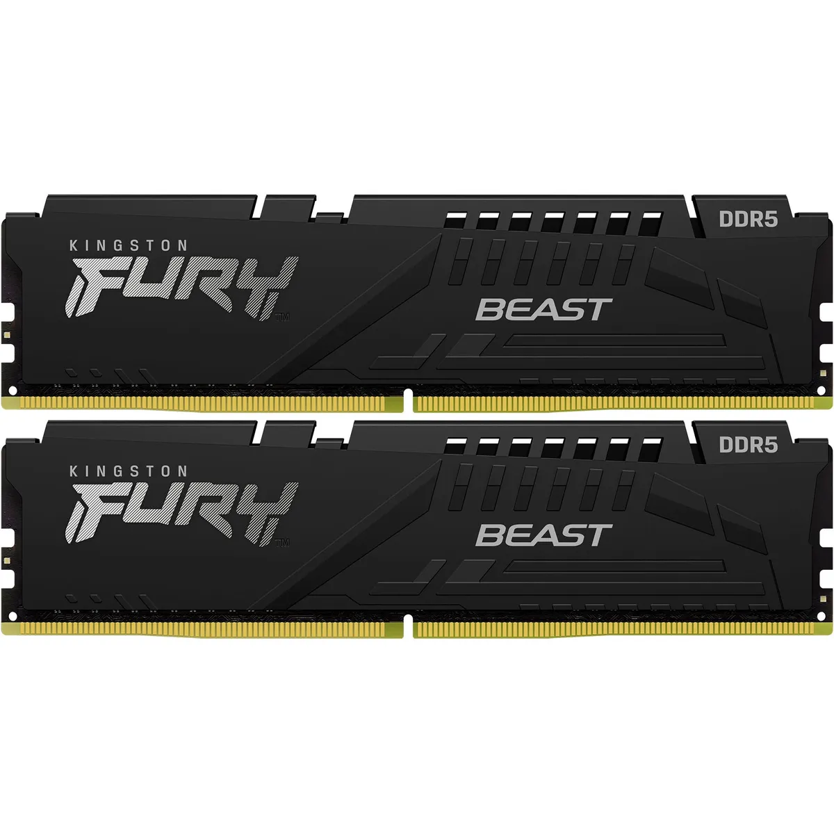 Модуль пам`яті DDR5 2x8GB/5200 Kingston Fury Beast Black (KF552C36BBEK2-16) - мініатюра 5