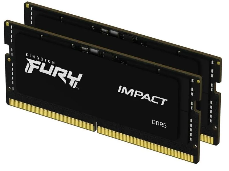 Модуль пам`ятi SO-DIMM DDR5 2x16GB/5600 Kingston Fury Impact (KF556S40IBK2-32) - мініатюра 3