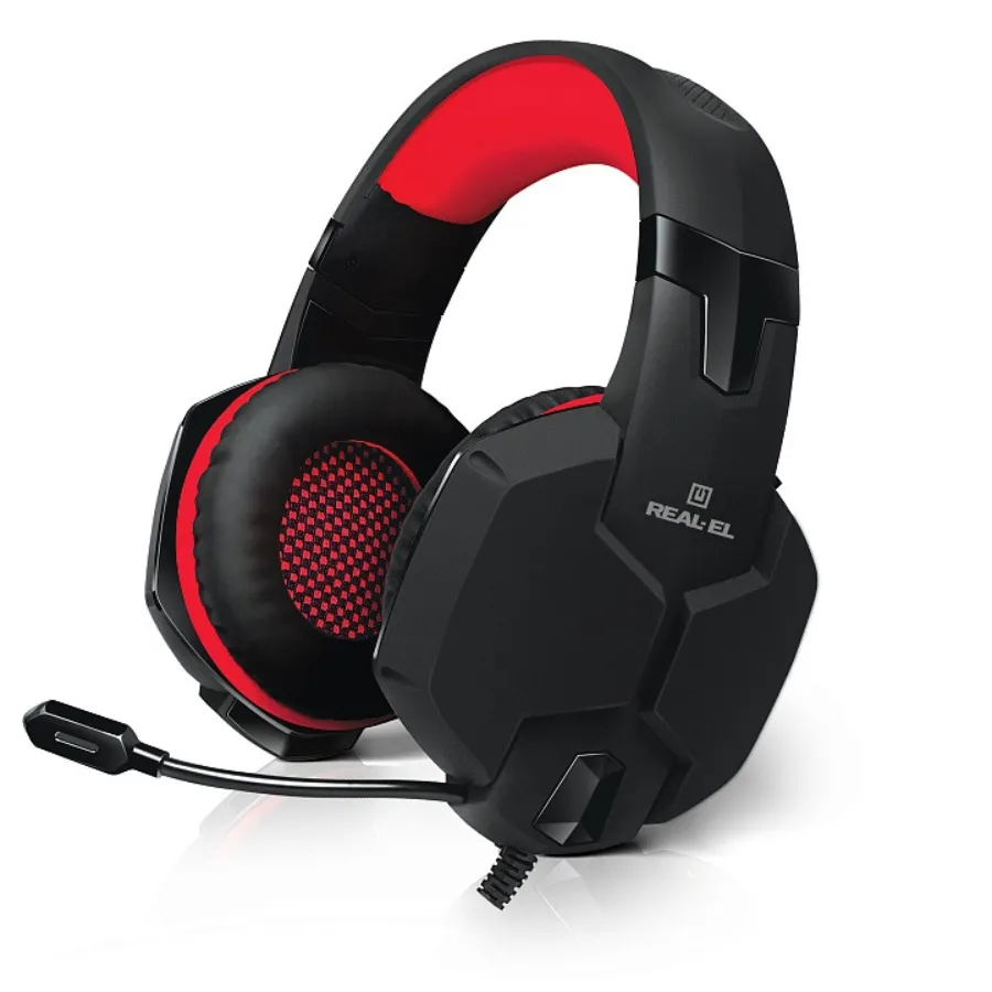 Гарнітура REAL-EL GDX-7790 Black - зображення 1