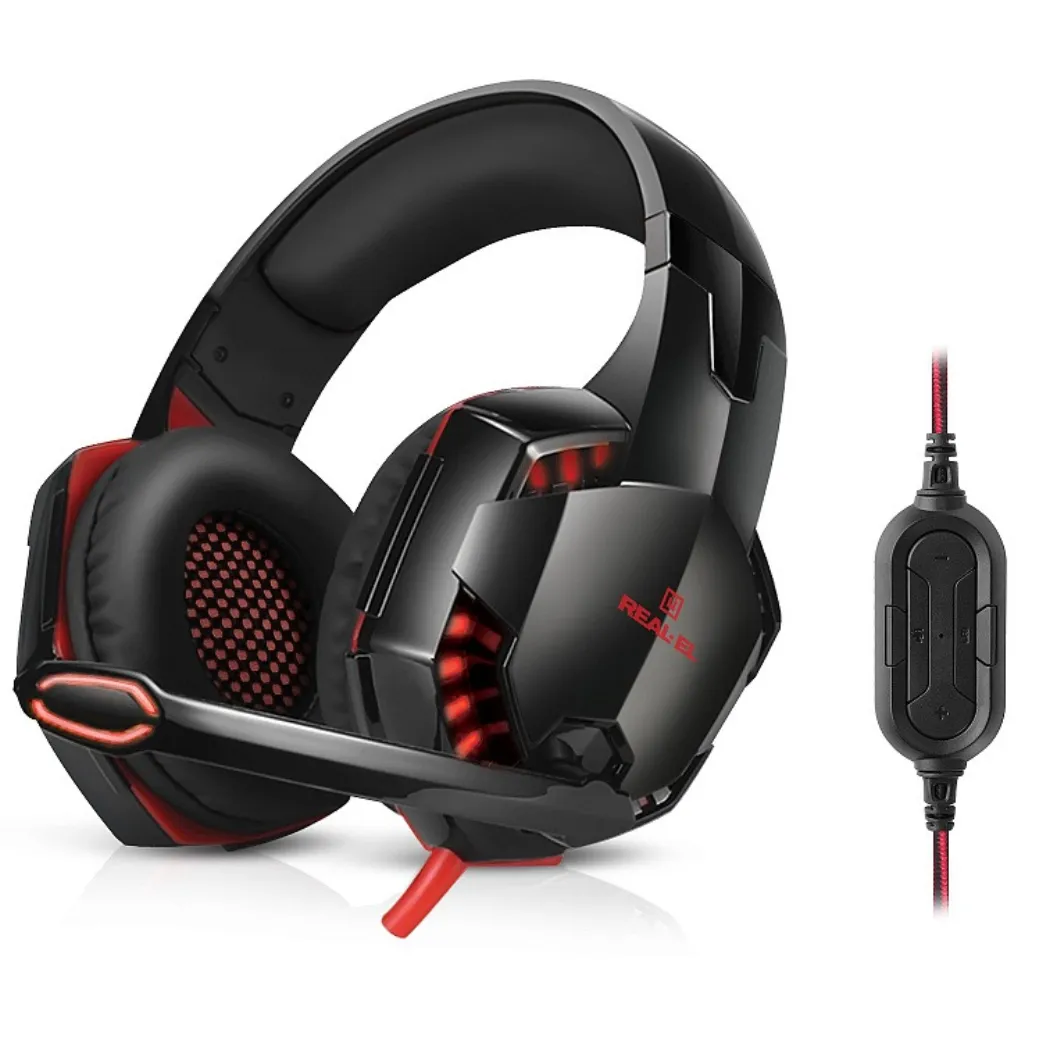 Гарнітура REAL-EL GDX-8100 Black - зображення 1