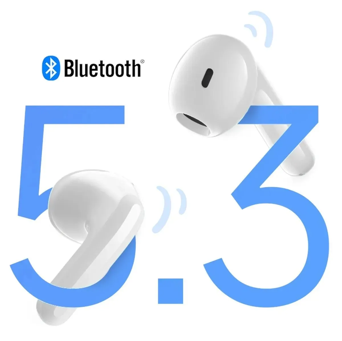 Bluetooth-гарнітура Xiaomi Redmi Buds 4 Lite White 2024 (BHR6919GL) - мініатюра 8
