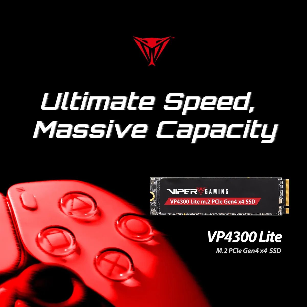 Накопичувач SSD  500GB Patriot Viper VP4300 Lite M.2 2280 PCIe 4.0 x4 NVMe TLC (VP4300L500GM28H) - мініатюра 10