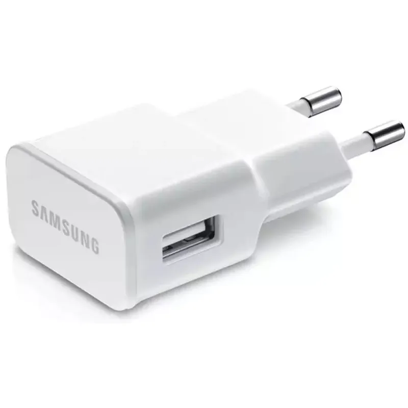 Мережевий зарядний пристрій Samsung (1USB, 1.55А) White (EP-TA50EWE) OEM - мініатюра 2
