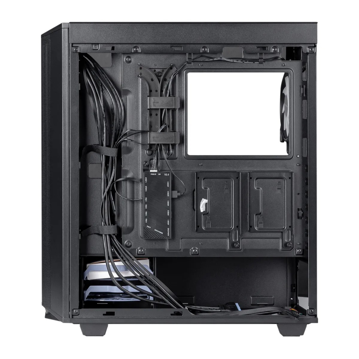 Корпус Prologix E122 Tempered Glass&Mesh Black - мініатюра 9