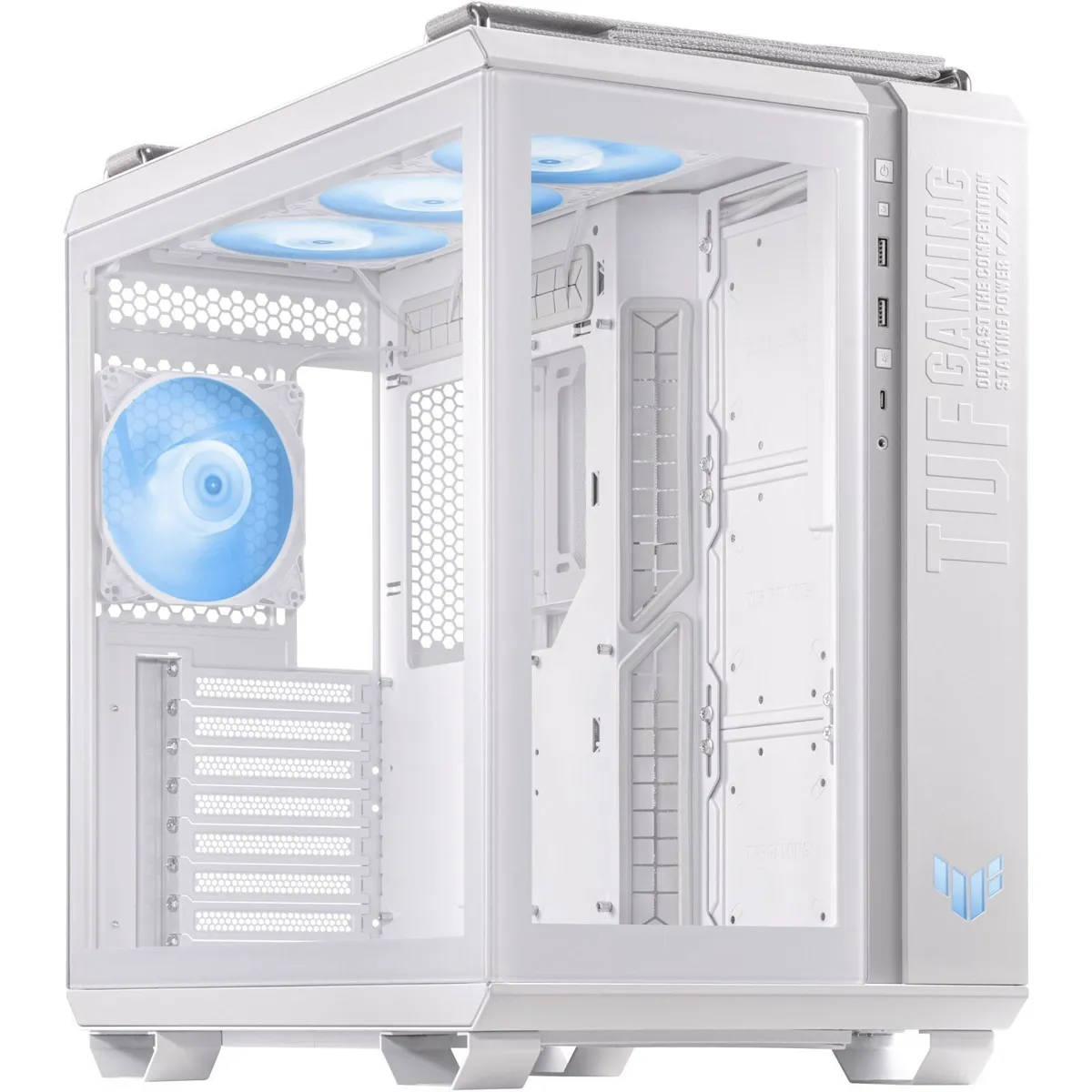 Корпус Asus TUF Gaming GT502 Plus White без БЖ (90DC0093-B19000) - мініатюра 10