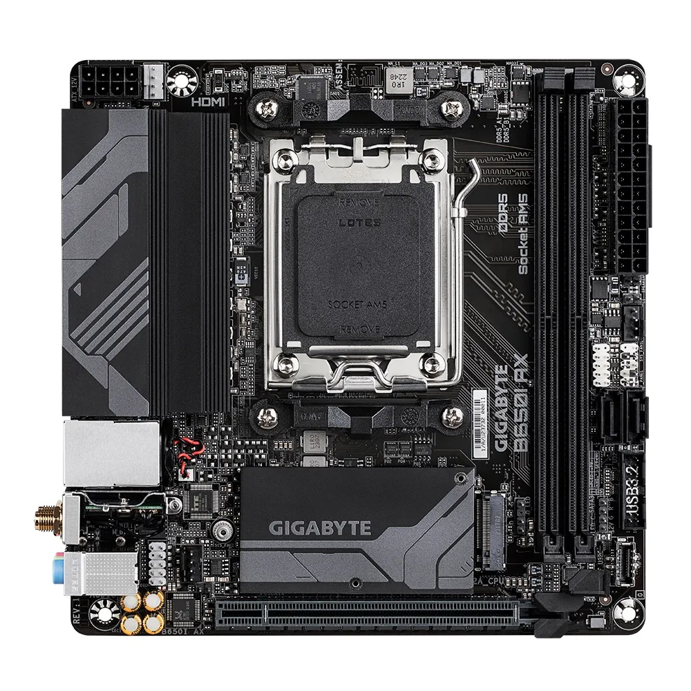 Материнська плата Gigabyte B650I AX Socket AM5 - мініатюра 2