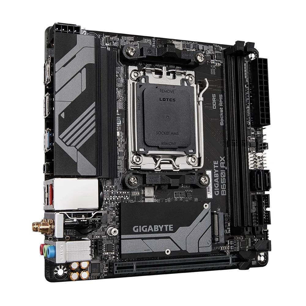 Материнська плата Gigabyte B650I AX Socket AM5 - мініатюра 3