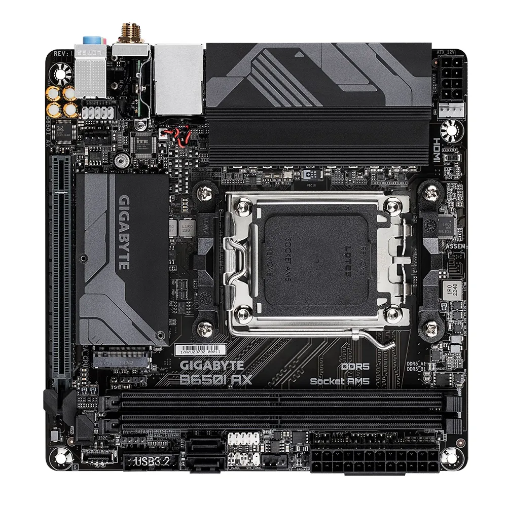 Материнська плата Gigabyte B650I AX Socket AM5 - мініатюра 4