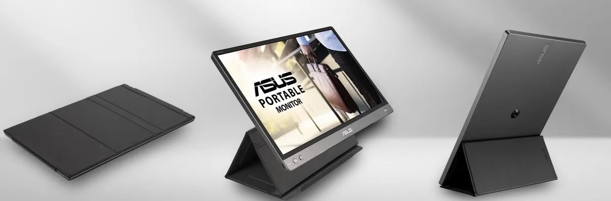 Монітор портативний Asus 14" ZenScreen MB14AC (90LM0631-B01170) IPS Black - мініатюра 7