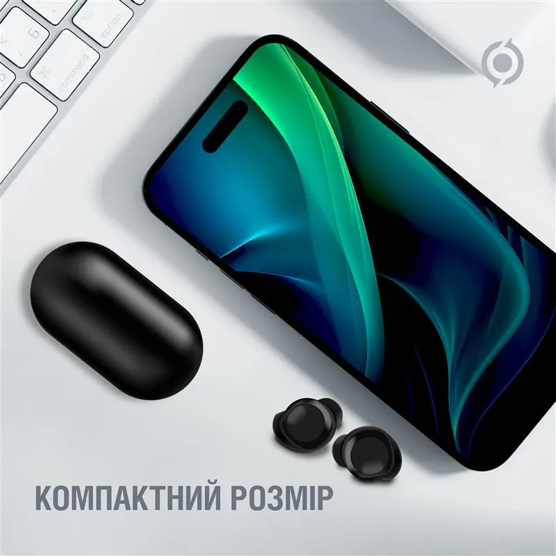 Bluetooth-гарнiтура Piko TWS-MusicBox Black (1283126583414) - мініатюра 6