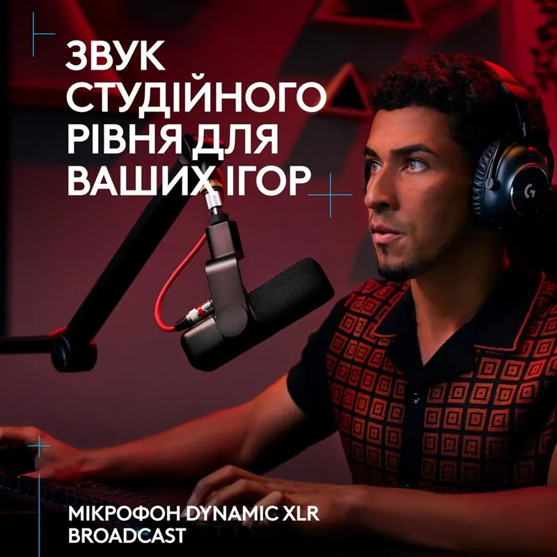 Мiкрофон Logitech G Yeti Studio Active Dynamic XLR Black (988-000565) - мініатюра 11