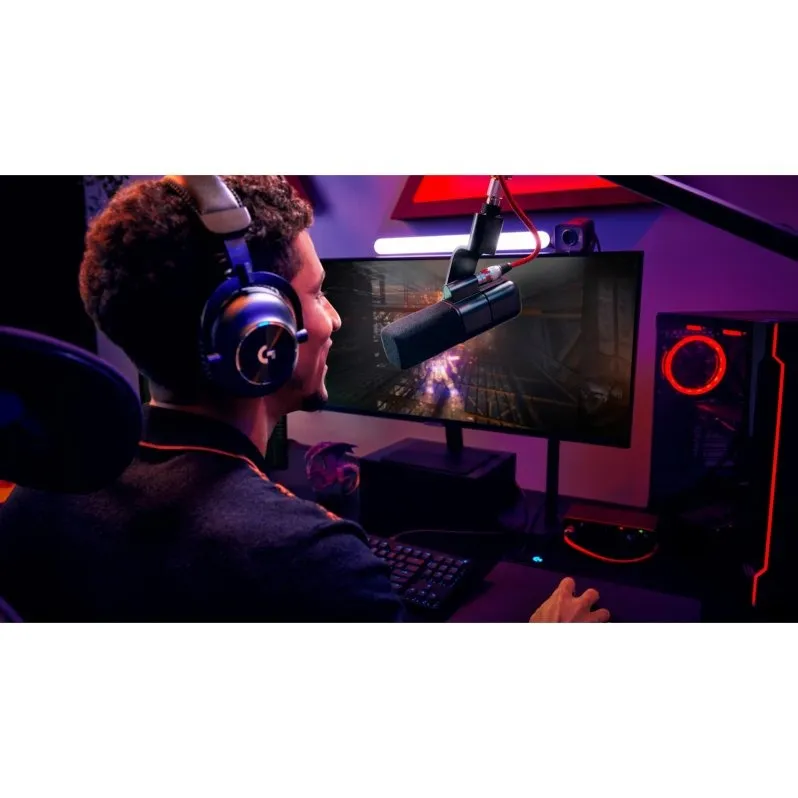 Мiкрофон Logitech G Yeti Studio Active Dynamic XLR Black (988-000565) - мініатюра 12