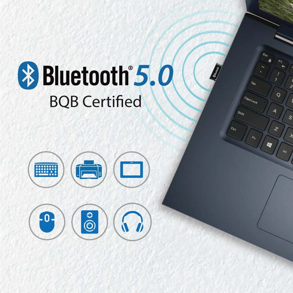 Bluetooth-адаптер Edimax BT-8500 (Bluetooth 5.0, nano) - мініатюра 5