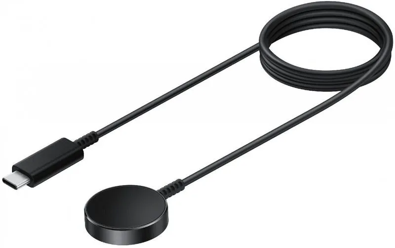 Безпровідний зарядний пристрій Samsung Wireless Charger для Galaxy Watch Black (EP-OR900BBRGRU) OEM - зображення 1