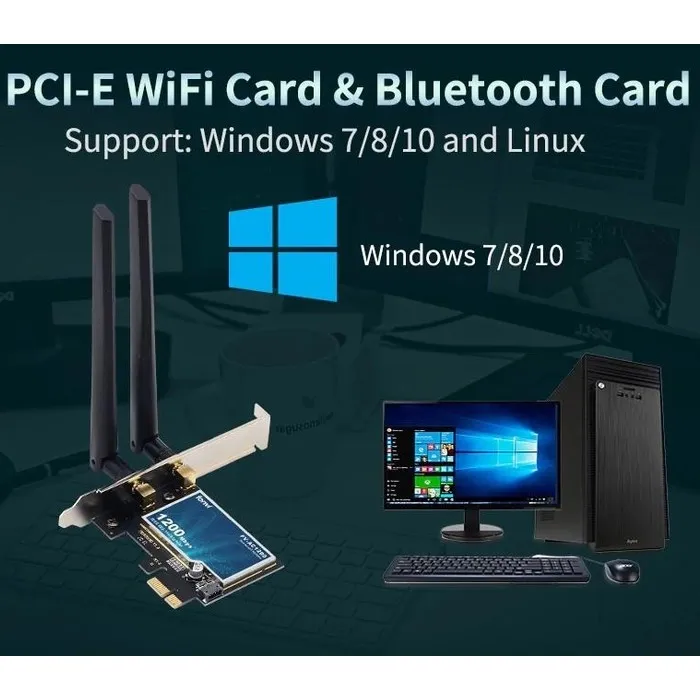 Бездротовий адаптер Fenvi FV-AC1200 - мініатюра 3