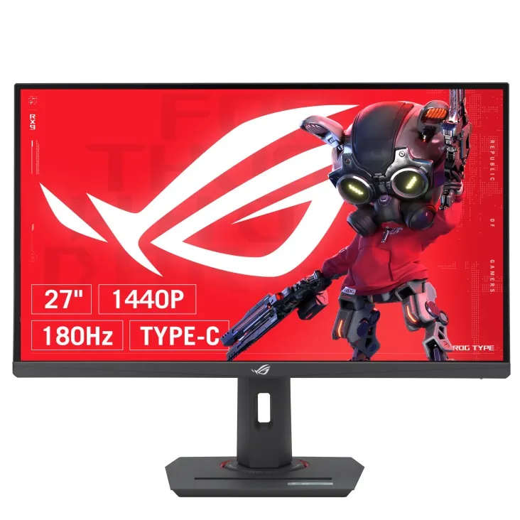 Монітор Asus 27" ROG Strix XG27UCS (90LM09S0-B01170) IPS Black - мініатюра 4